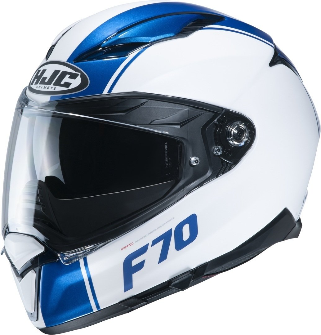 Helmet HJC F70 Mago, white/blue