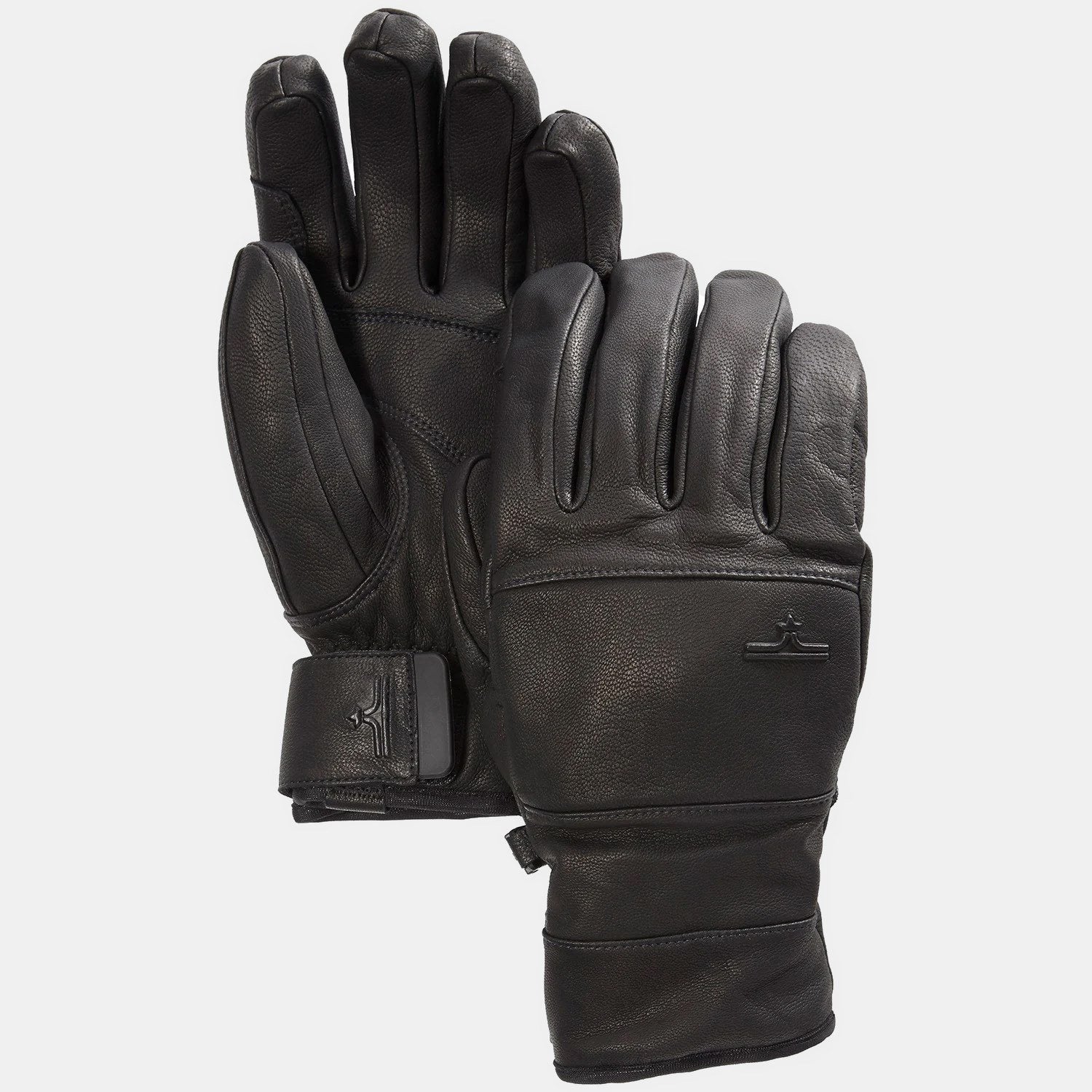 Leather gloves evo Pagosa, black