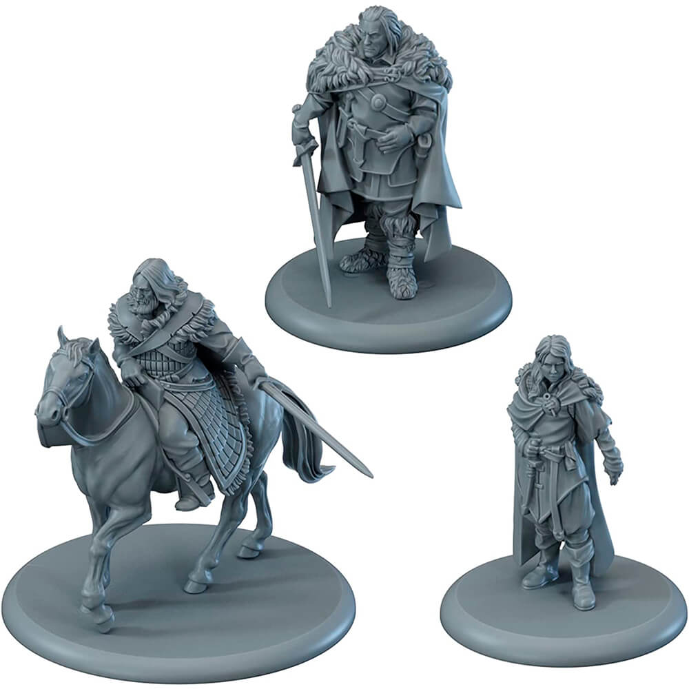 Additional set for CMON A Song of Ice and Fire Tabletop Miniatures Game, Night's Watch Heroes III