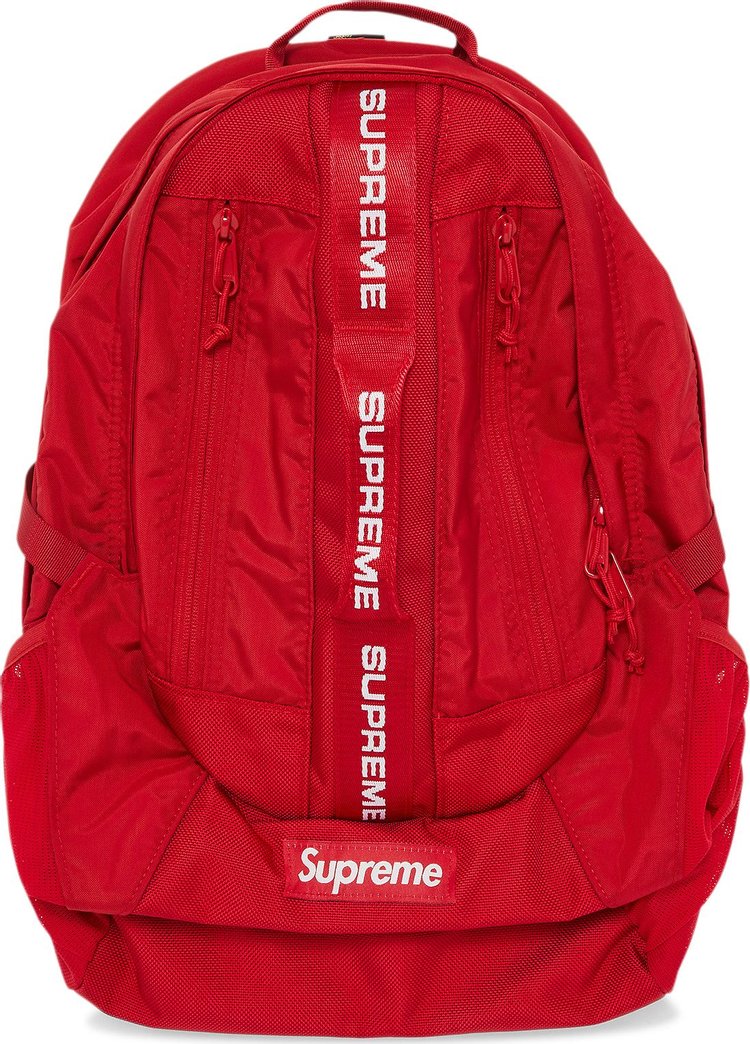 Supreme Backpack Red, red