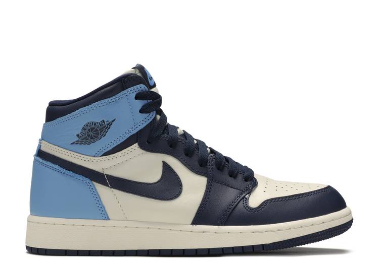 حذاء رياضي AIR JORDAN 1 RETRO HIGH OG GS 'OBSIDIAN'،