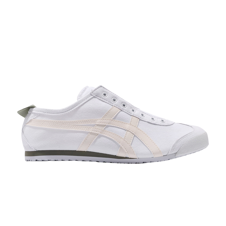 حذاء رياضي Onitsuka Tiger Mexico 66 Slip-On 'White Birch' باللون الأبيض