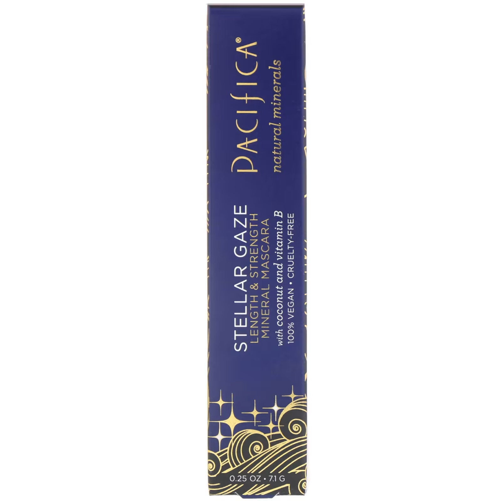 Mineral mascara Pacifica Stellar Gaze black, 7.1 g