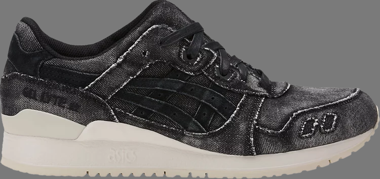 Sneakers gel lyte 3 'black washed denim' Asics, black