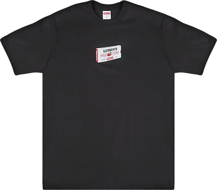 Supreme Luden's T-Shirt 'Black', Black