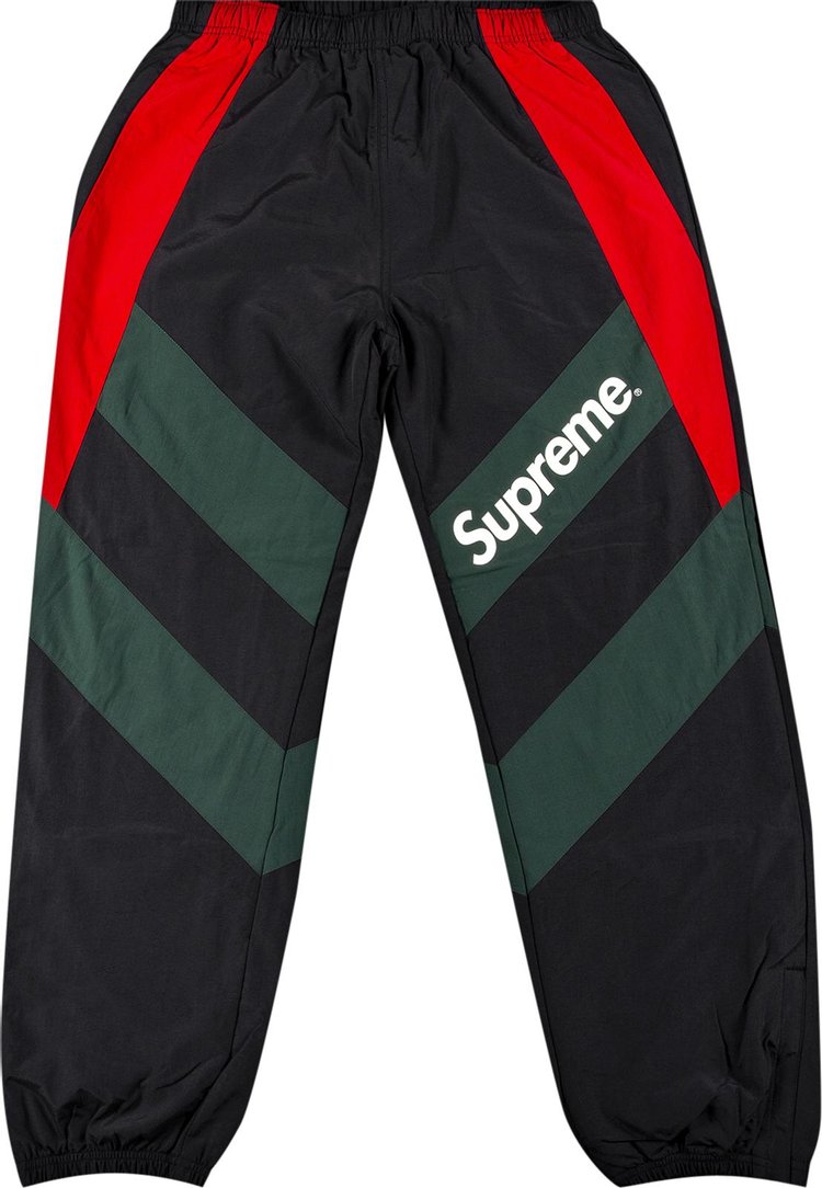 بنطال رياضي من Supreme Panelled باللون الأسود