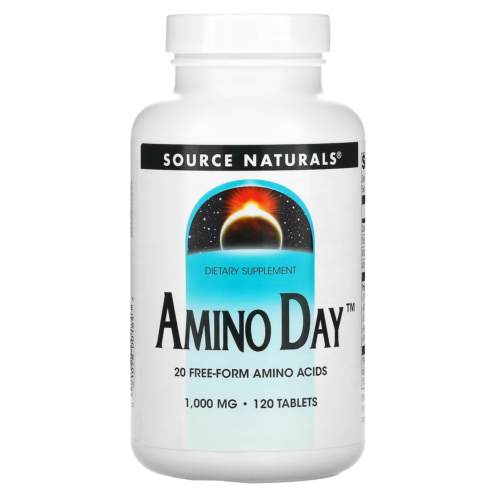 Source Naturals Amino Day 1,000 mg, 120 tablets