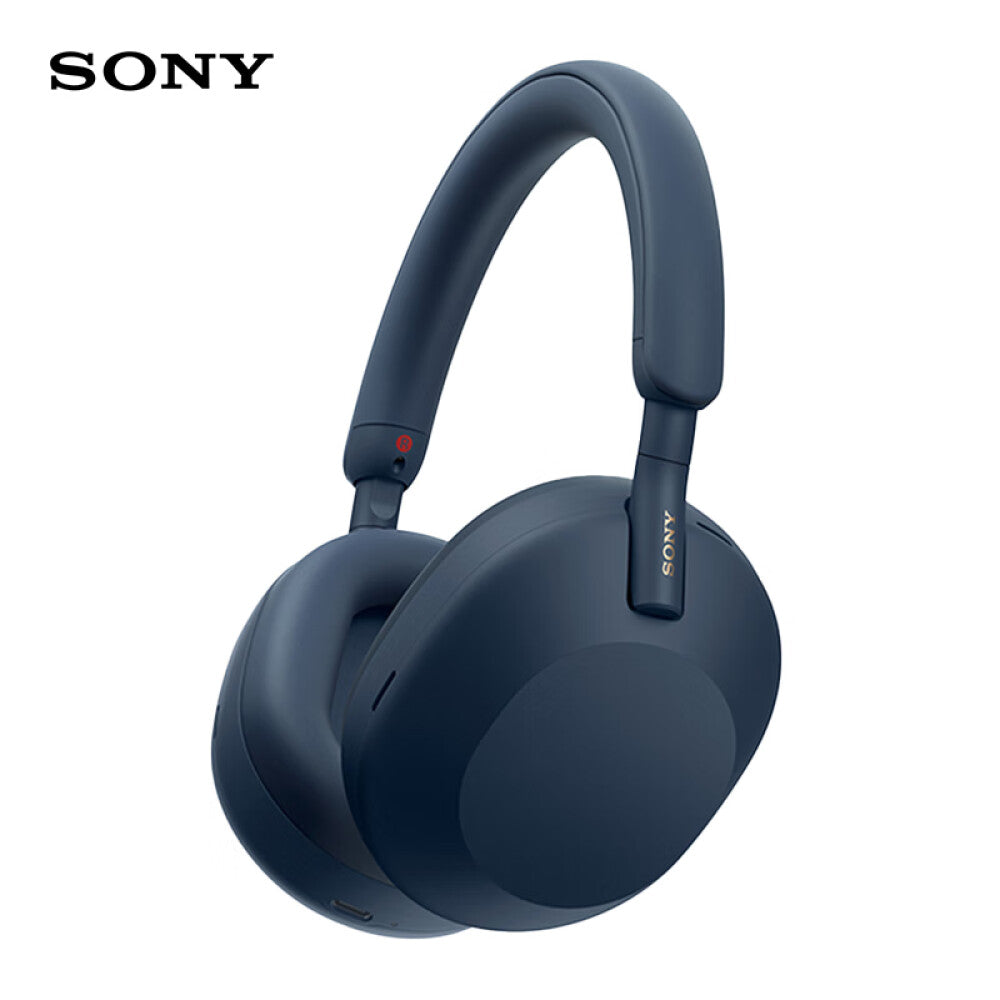 Wireless headphones Sony WH-1000XM5, blue