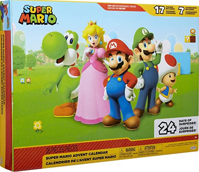 Advent calendar Super Mario Christmas Super Mario Christmas Holiday