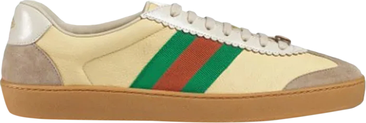 Sneakers Gucci G74 Web Low Oatmeal, cream