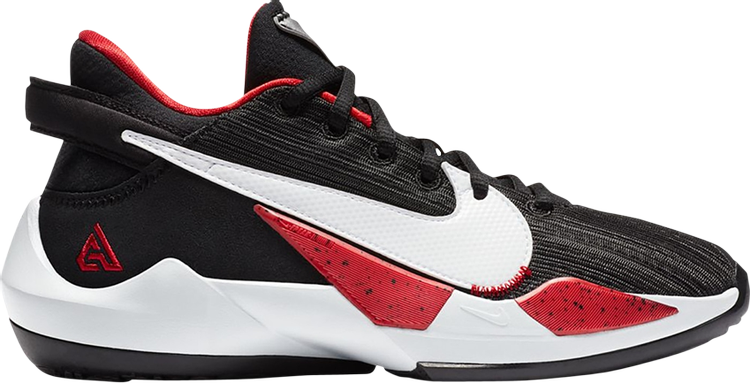 حذاء Nike Zoom Freak 2 GS 'Bred' باللون الأسود