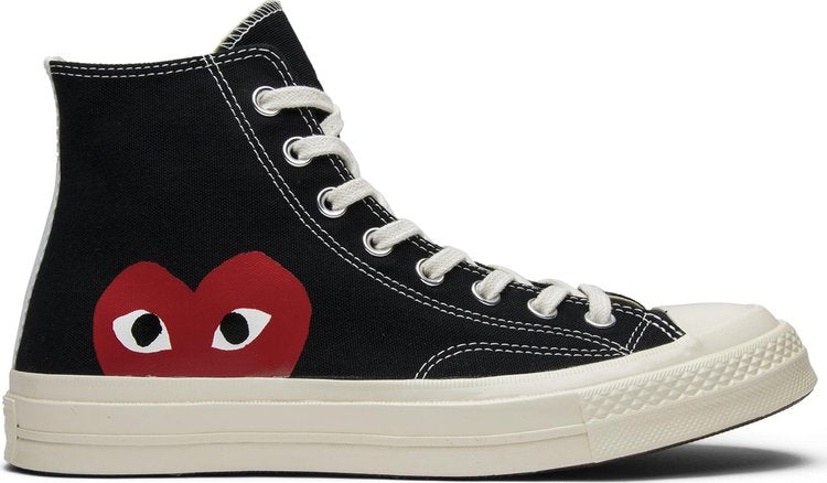 Converse Comme des Garçons x Chuck Taylor All Star Hi Play sneakers, black