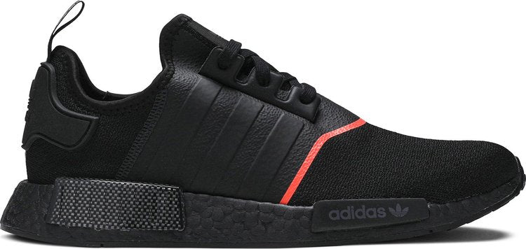 Adidas NMD_R1 'Core Black Solar' sneakers, black