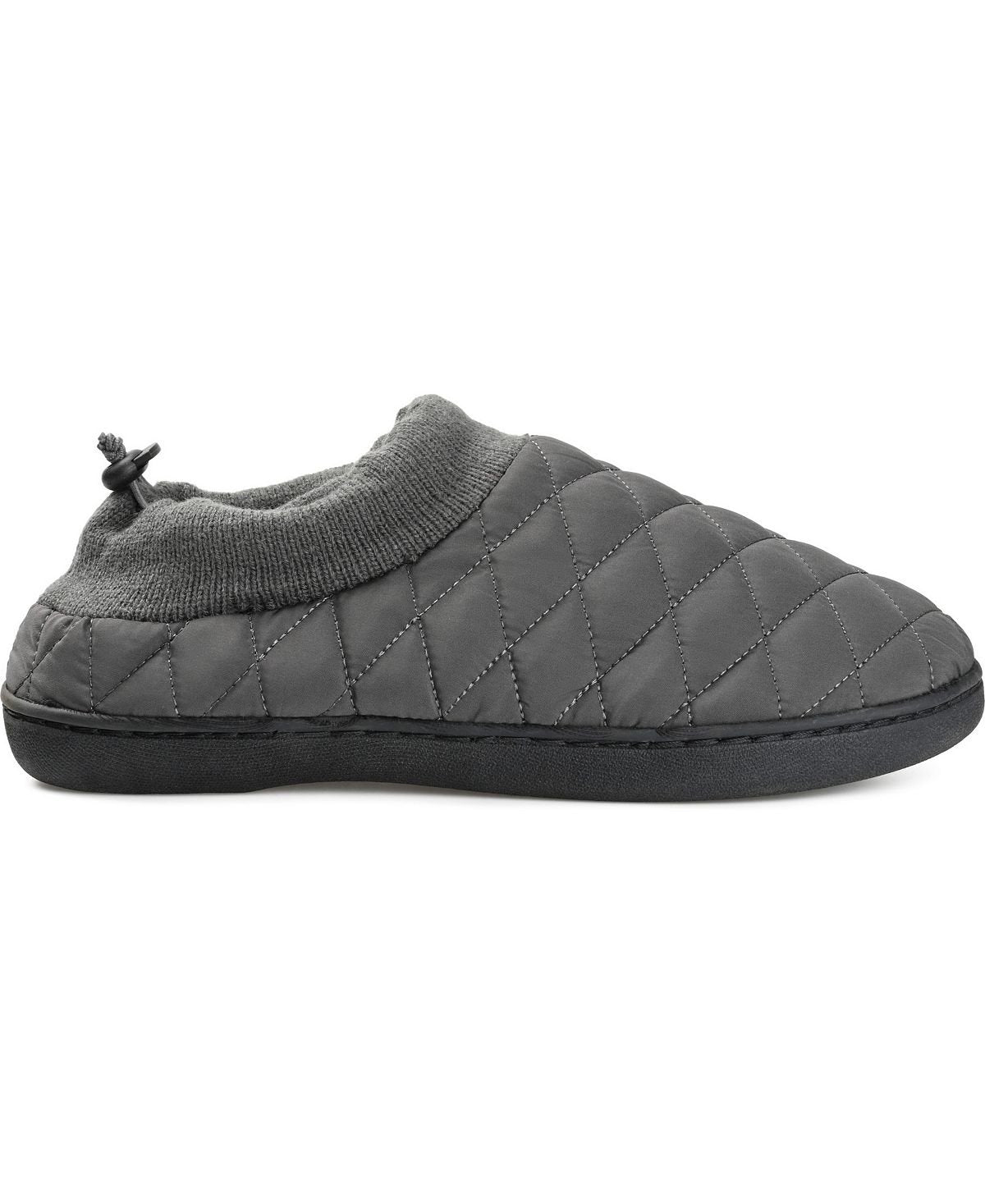 Fargo Vance Co. Men's Clog Slippers, Gray