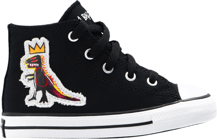 Converse Jean-Michel Basquiat x Chuck Taylor All Star High TD Pez Dispenser sneakers, black