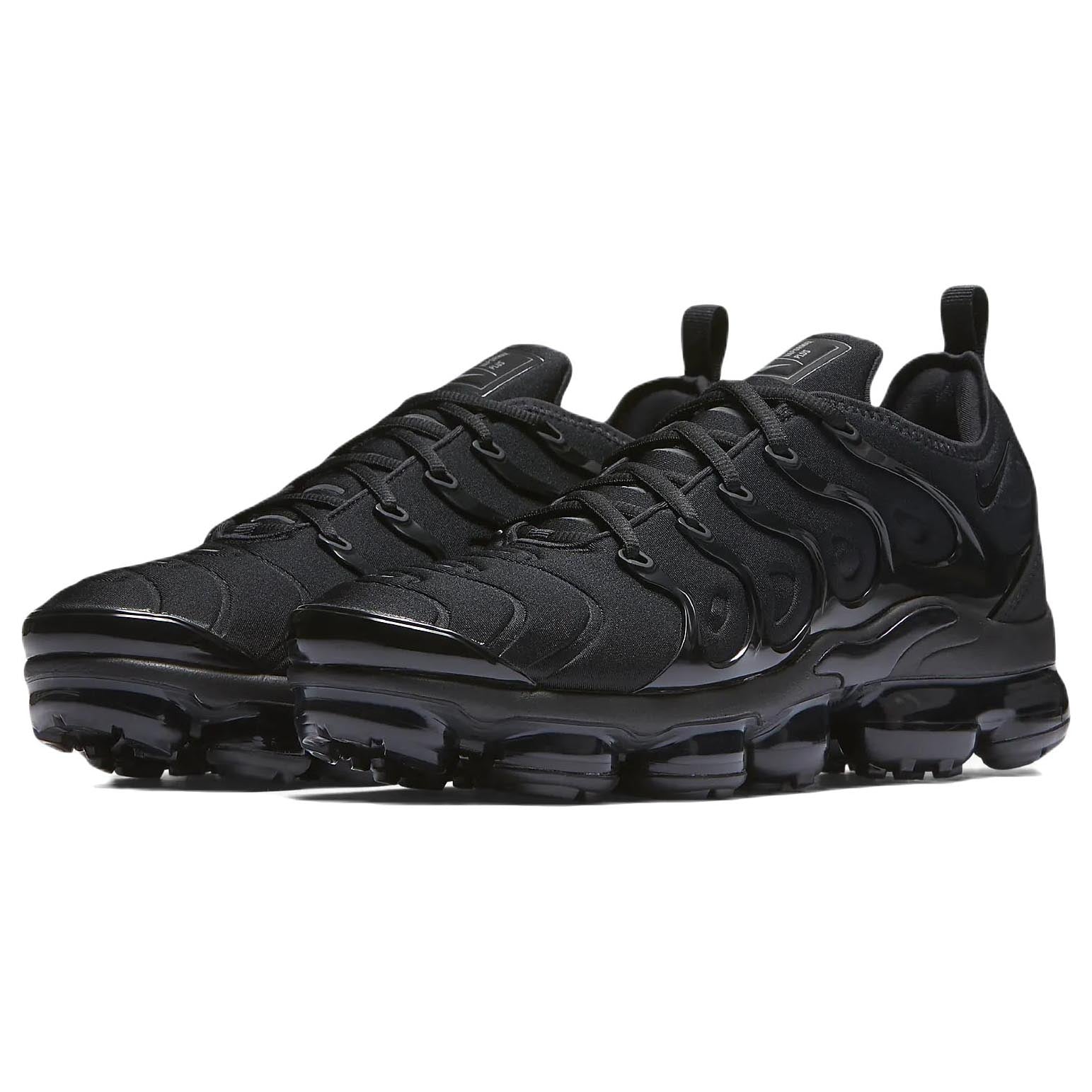 حذاء رياضي Nike Air VaporMax Plus للرجال، أسود