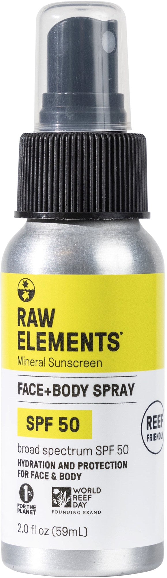 Mineral Sunscreen Spray SPF 50 Raw Elements