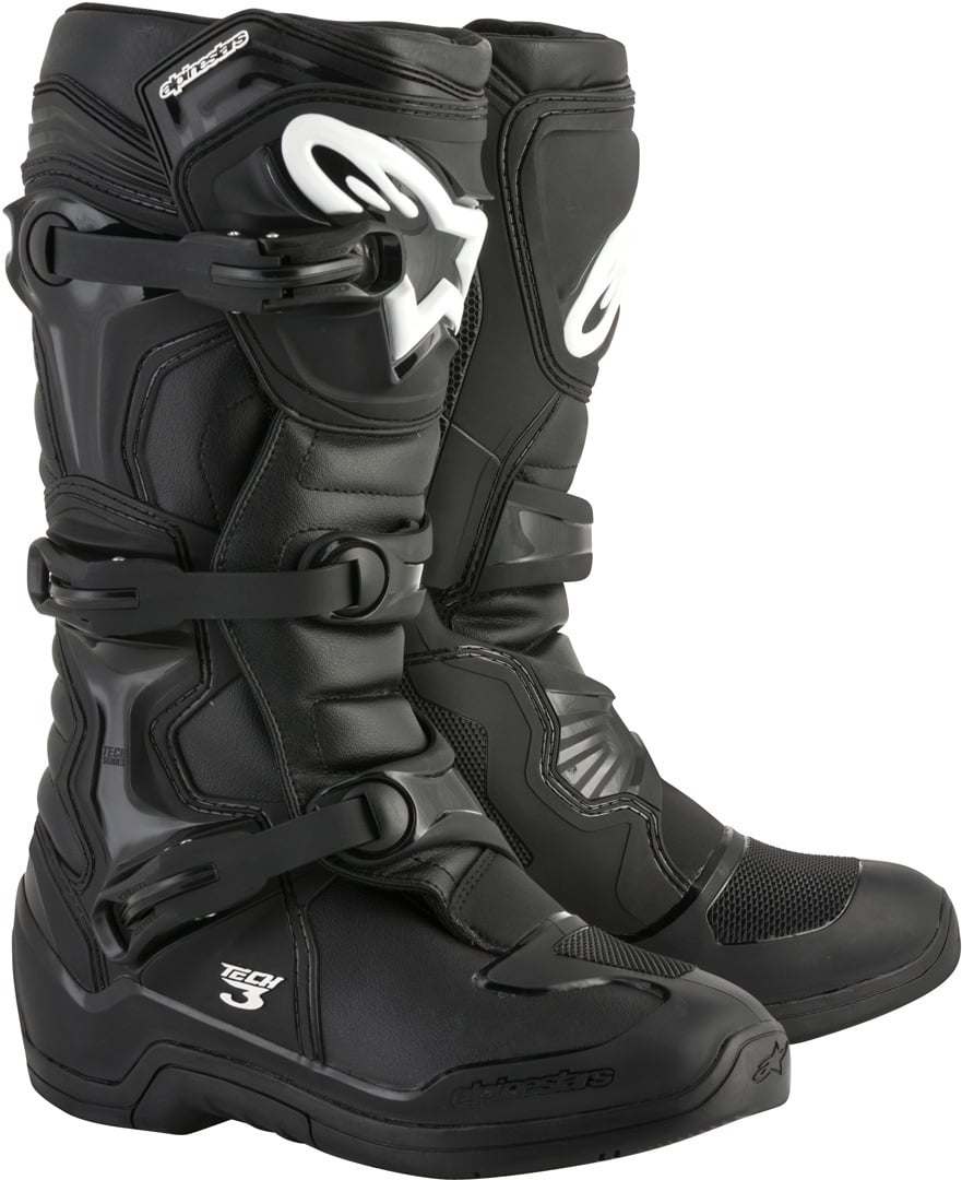 حذاء موتوكروس Alpinestars Tech 3، أسود