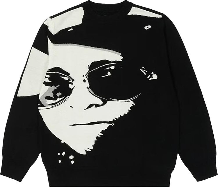 Palace x Elton John Jumper 'Black', black