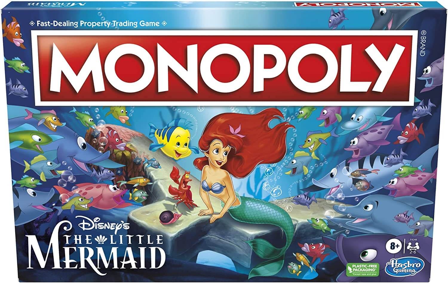 Board game Hasbro Gaming Monopoly: Disney's The Little Mermaid Edition