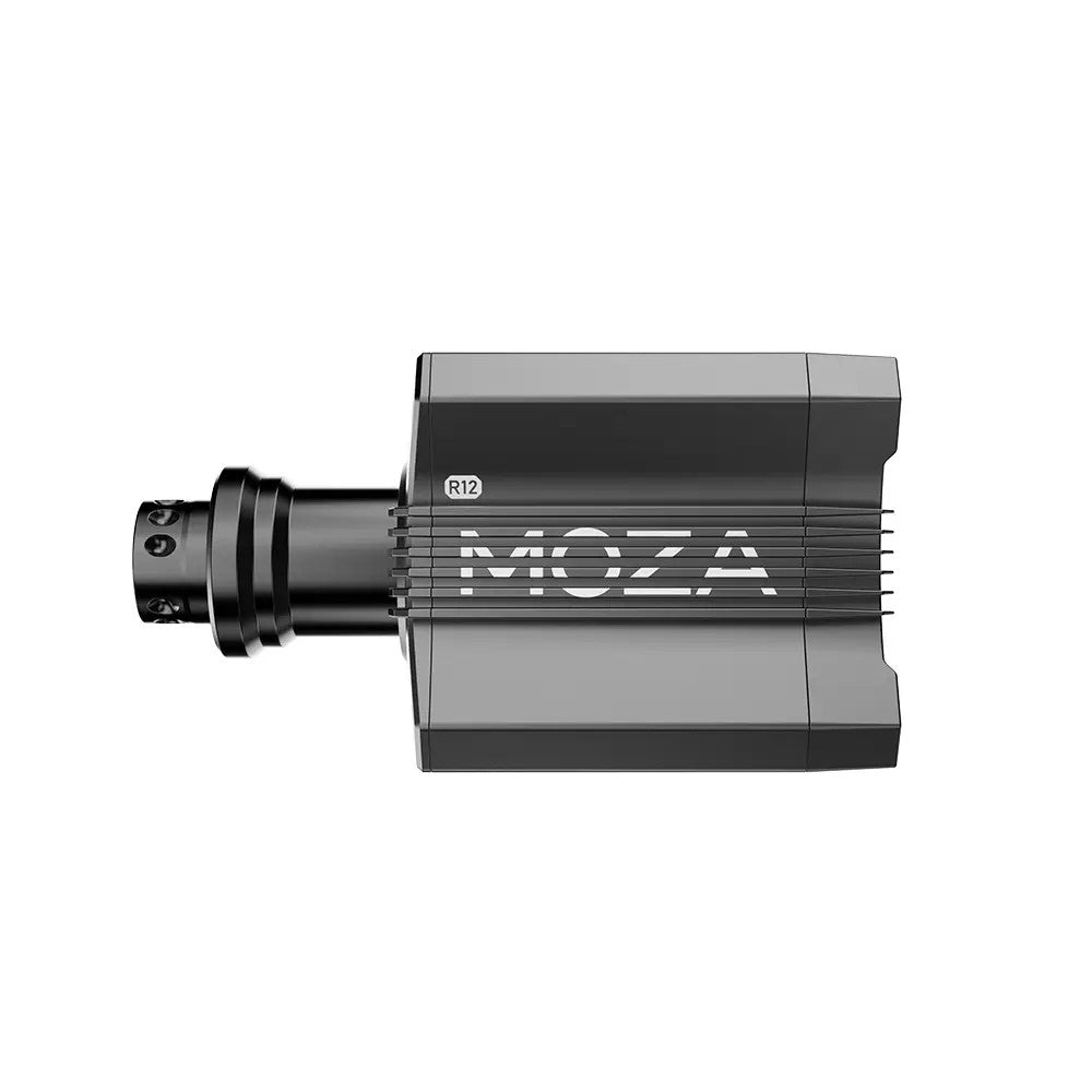 Moza R12 steering wheel base, black