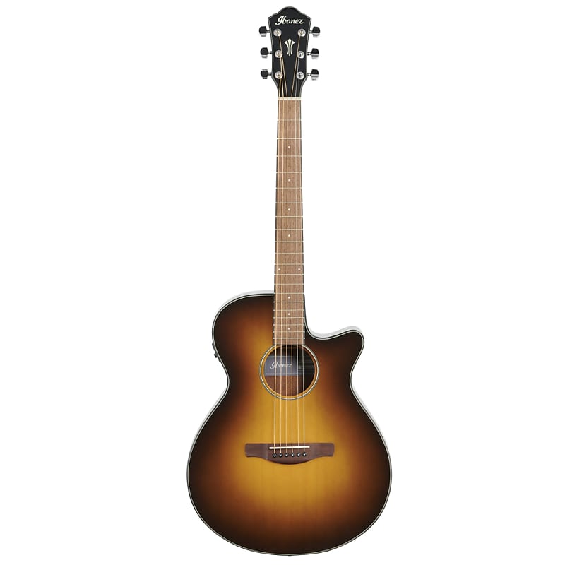 Concert acoustic electric guitar Ibanez AEG AEG50DHH | Glossy dark honey burst