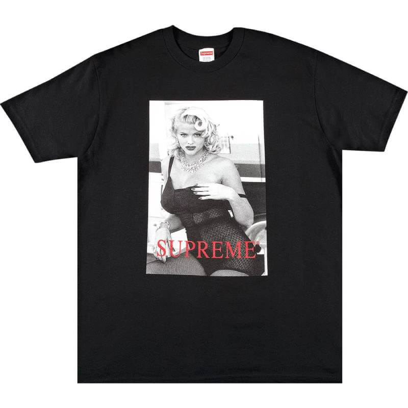 Supreme Anna Nicole Smith T-shirt, black