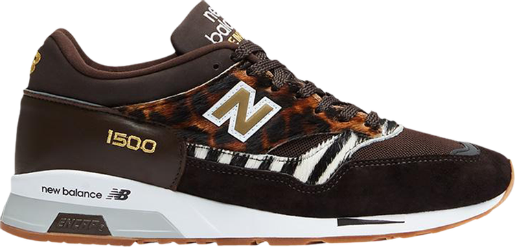 New Balance 1500 Made in England 'Animal Pack - Tiger' Sneakers, Brown