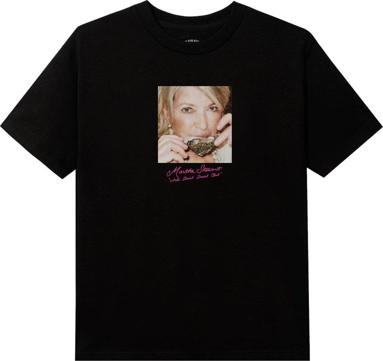 Anti Social Social Club x Martha Stewart Oyster Tee 'Black'