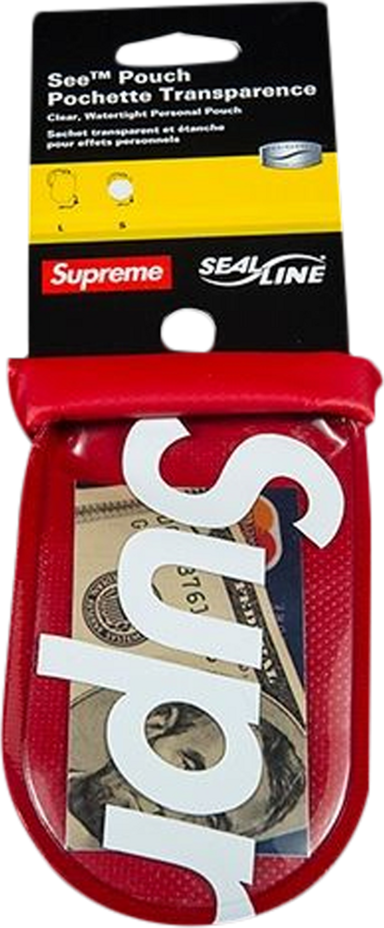 Supreme Sealline See Pouch Small Red