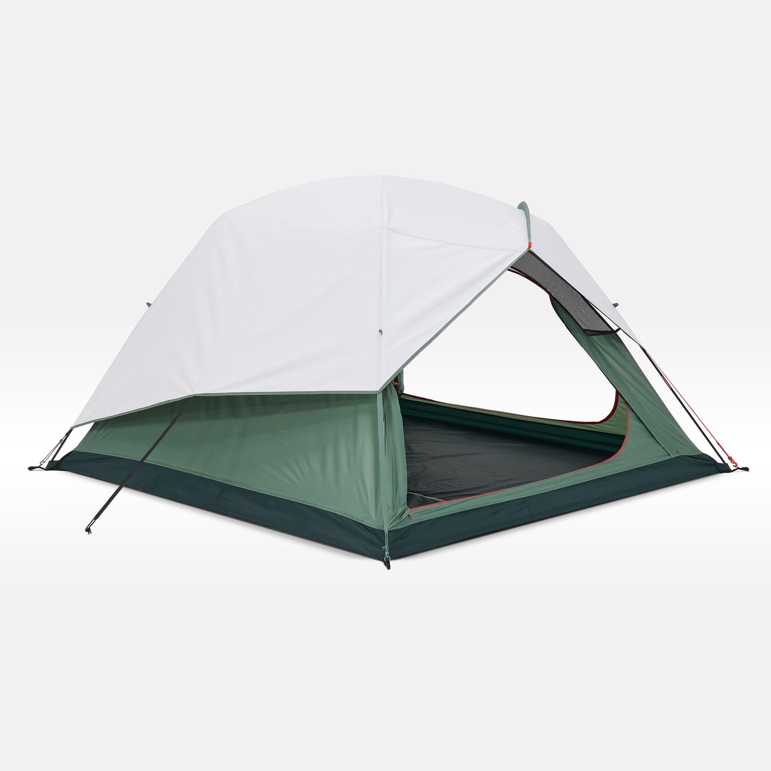 Camping tent 3-person Quechua Ultrafresh MH100, green