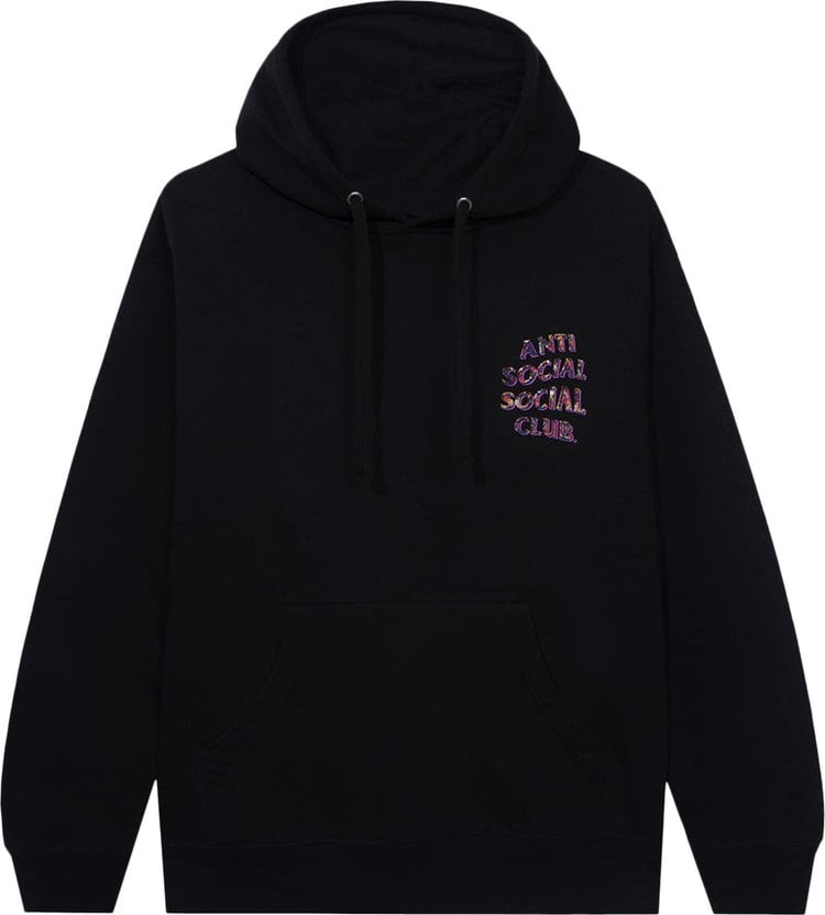 Anti Social Social Club Layer Lock Hoodie 'Black'