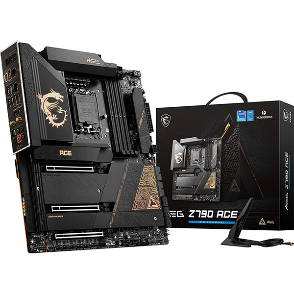 MSI MEG Z790 ACE motherboard, WIFI, DDR5, black