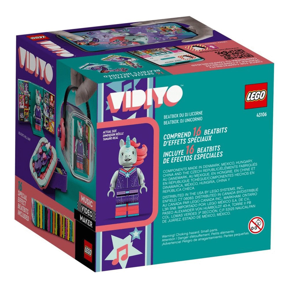 LEGO Vidiyo 43106 Unicorn DJ Beatbox