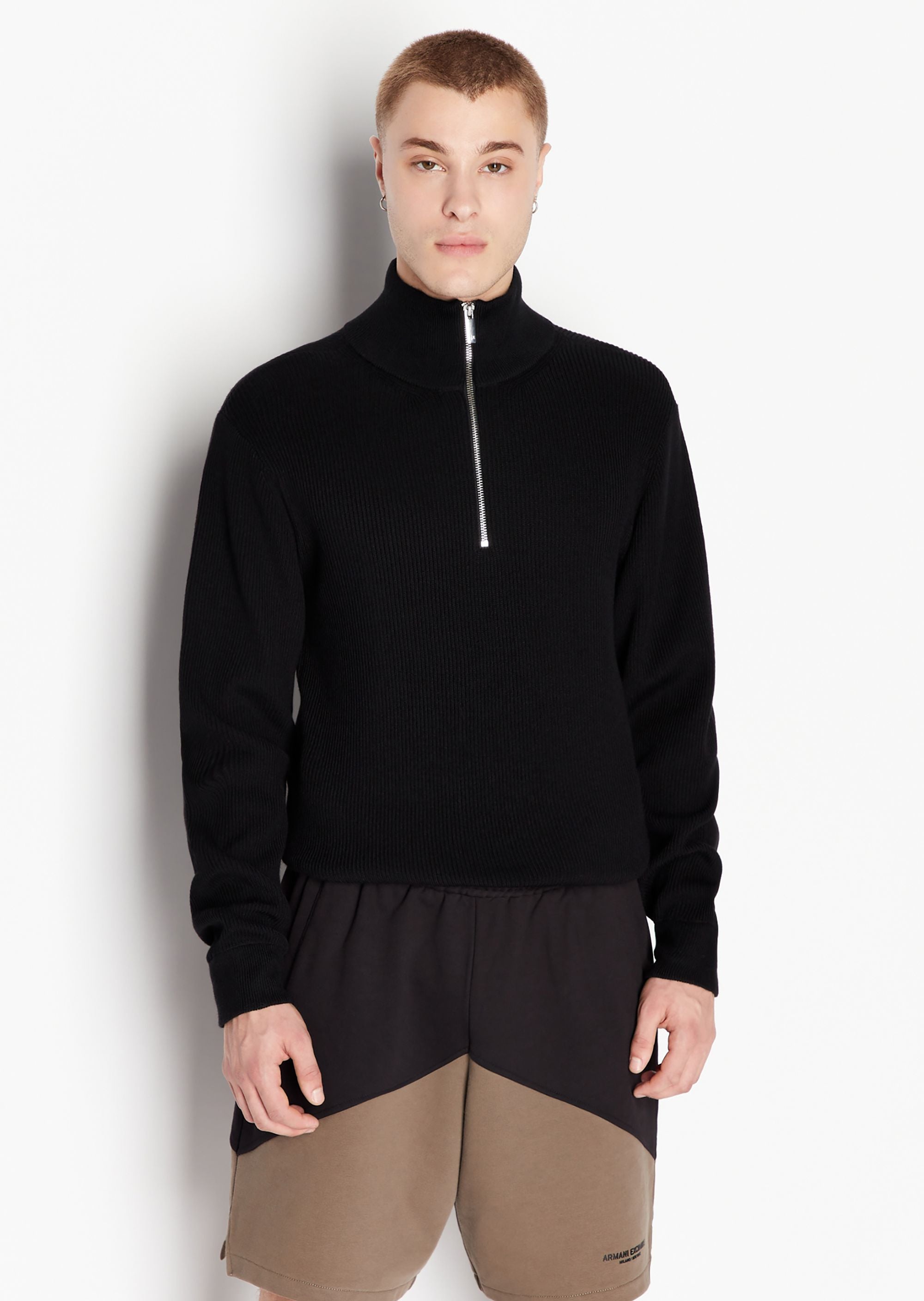 Armani Exchange sweater, black