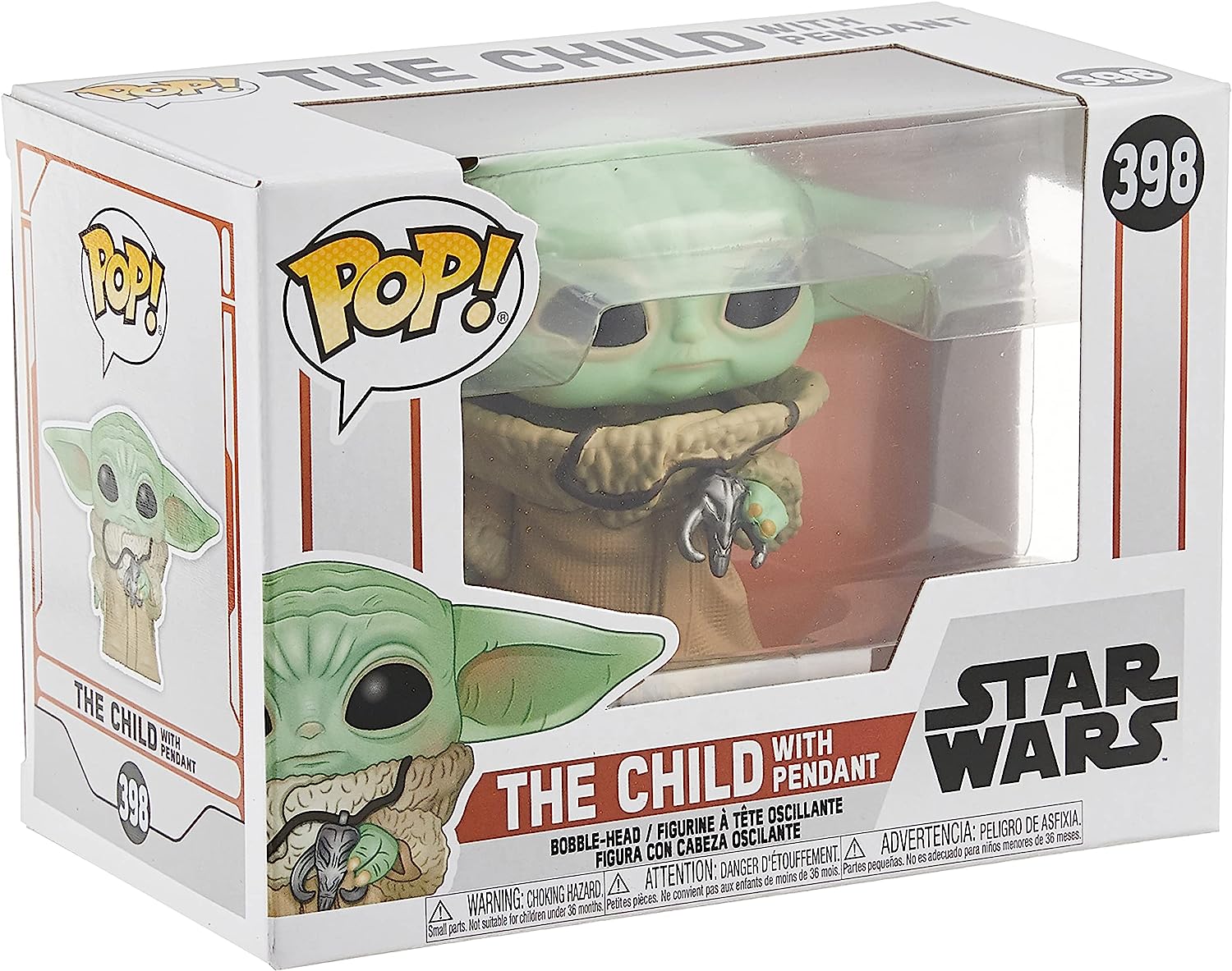 Funko POP! Star Wars: The Mandalorian - The Child with Necklace, Fall Convention Exclusive