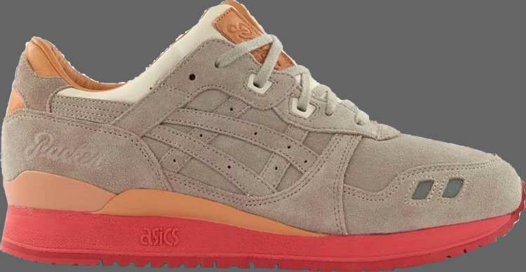 Packer shoes x gel lyte 3 'dirty buck' Asics sneakers, tan