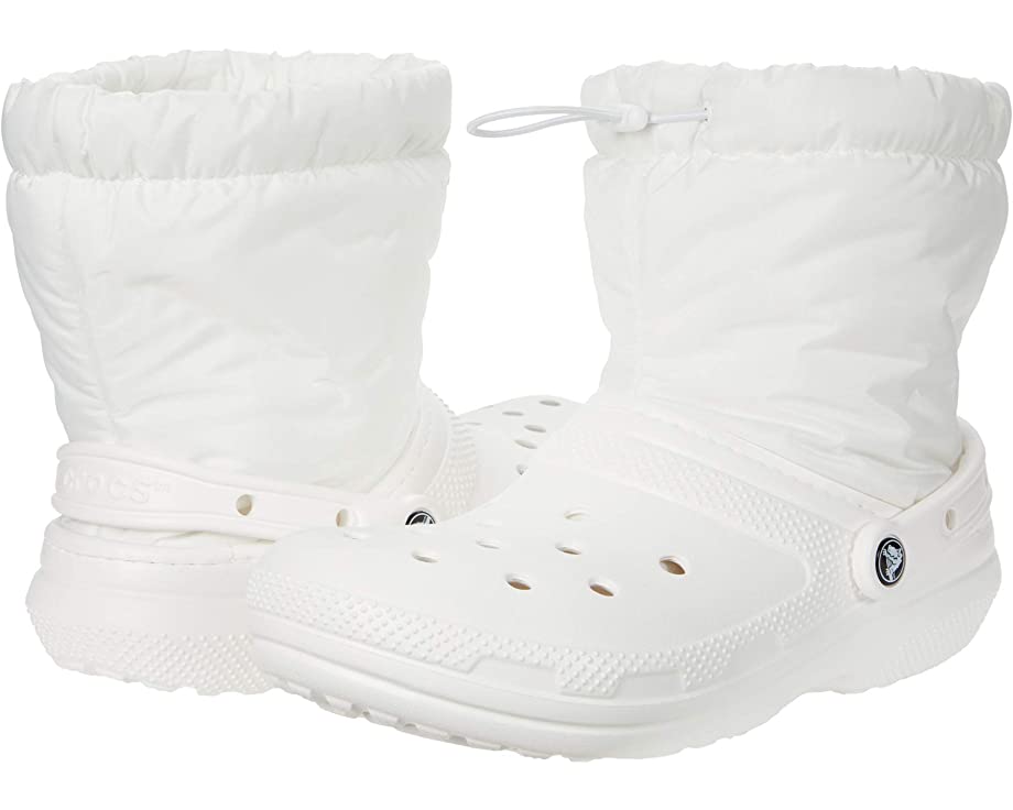 Classic Lined Neo Puff Boot Crocs, white