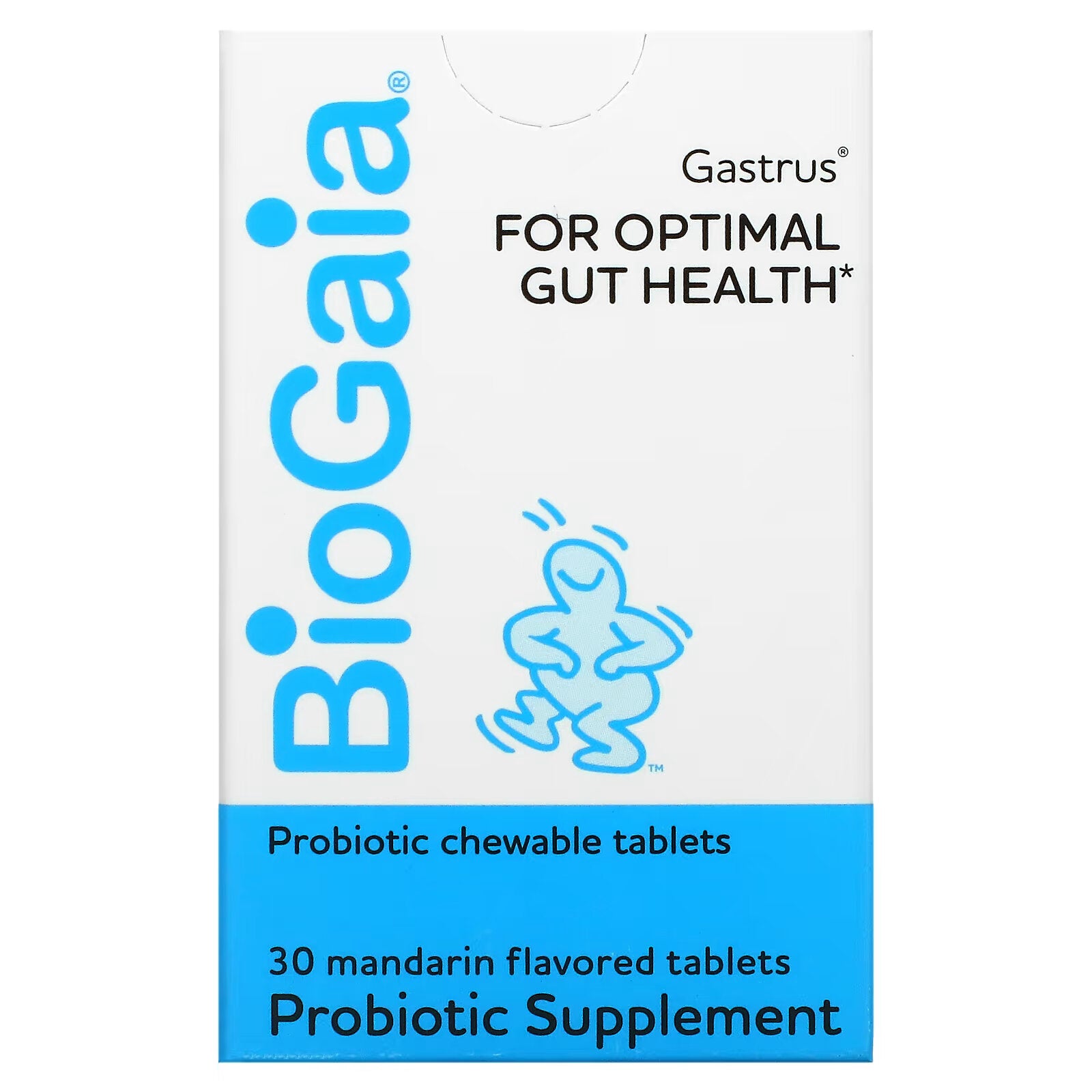 BioGaia, Gastrus, for Optimal Gut Health, Tangerine Flavor, 30 Tablets