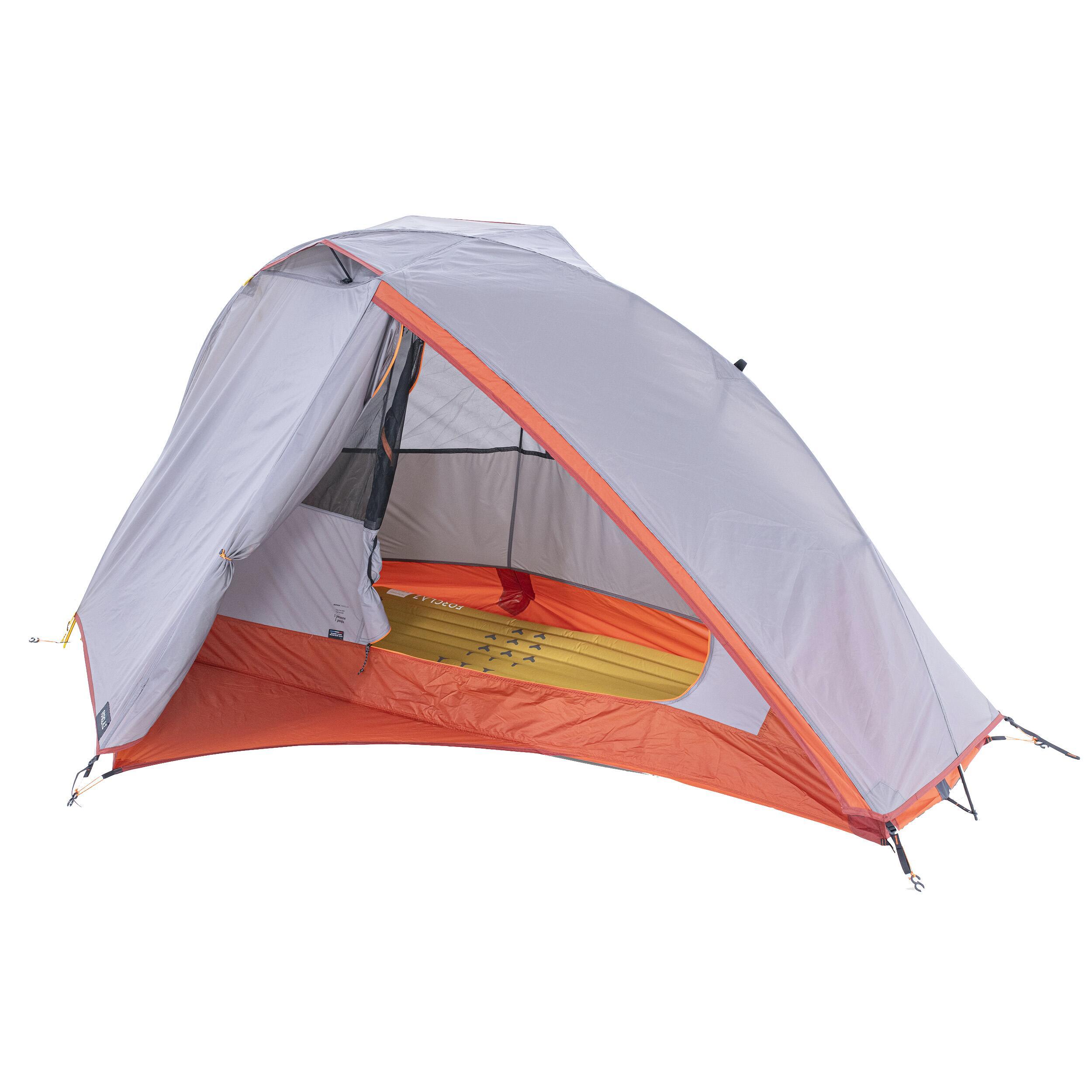 Trekking tent Forclaz MT900 single, gray