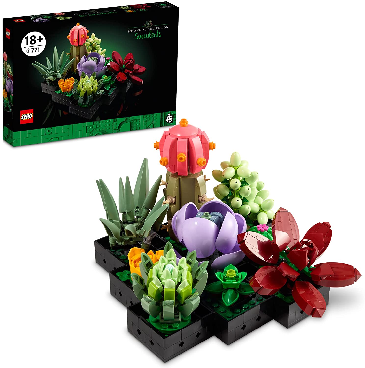 LEGO Creator Succulents 10309, 771 pieces