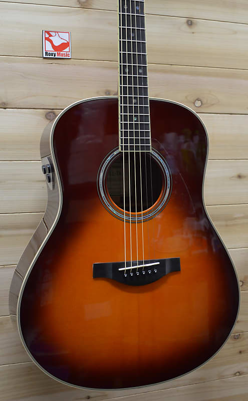 New Yamaha LL TransAcoustic acoustic electric guitar with LL-TA-BS case