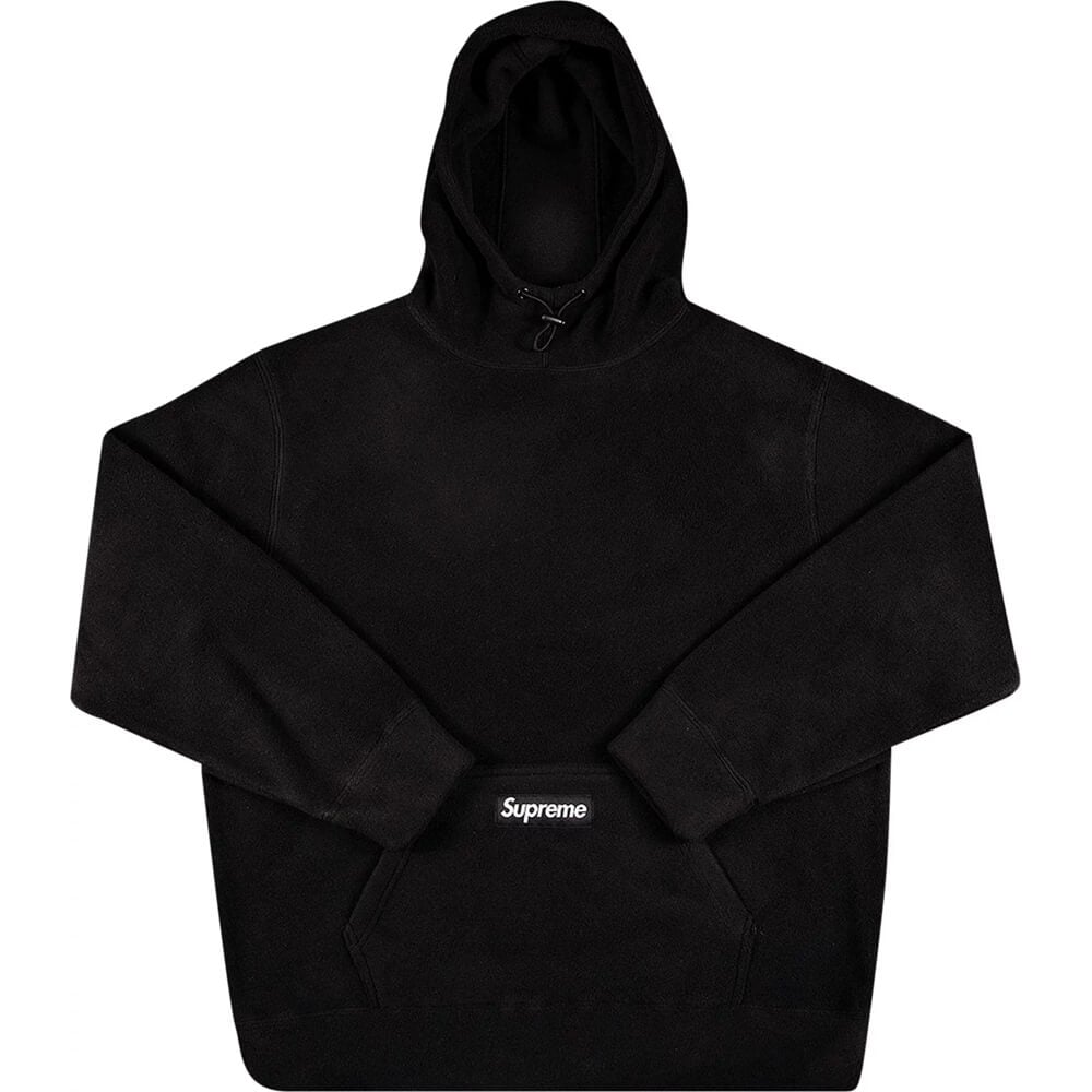 هودي Supreme Polartec باللون الأسود