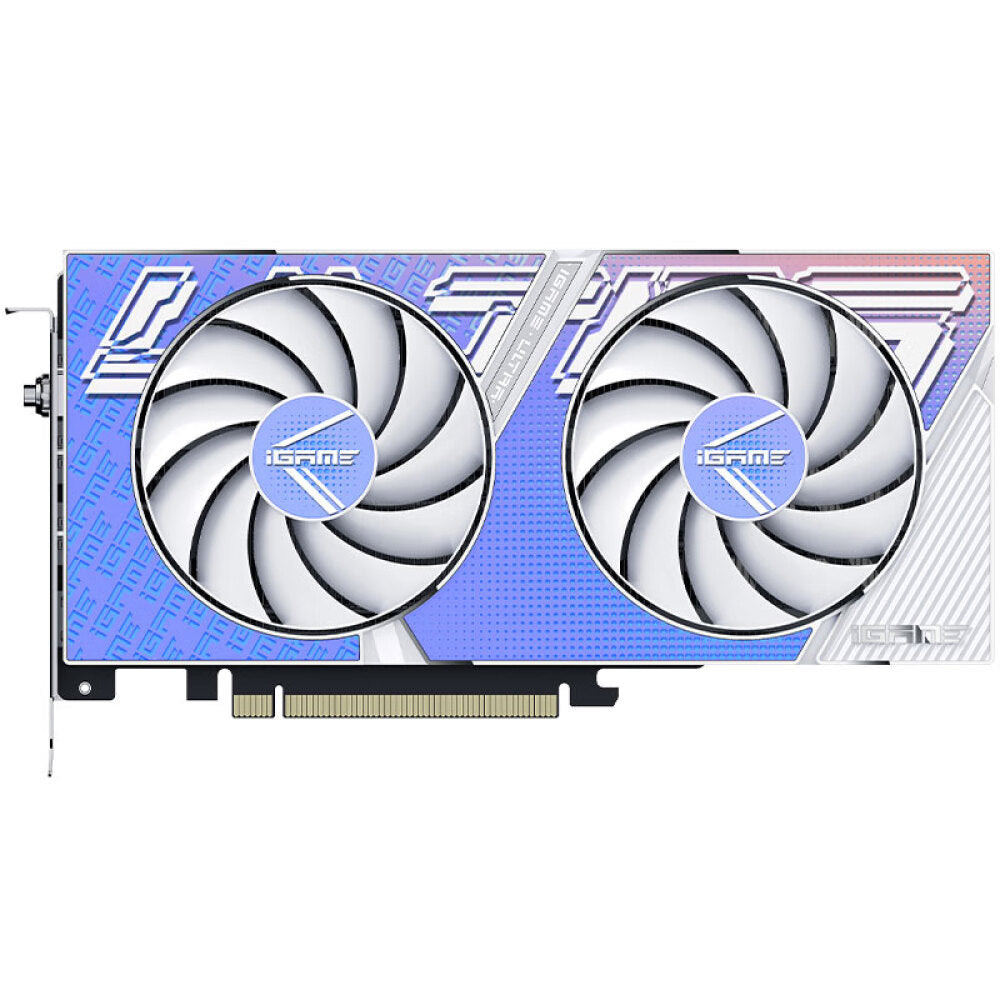 Video card Colorful iGame GeForce RTX 4060 Ti Ultra W Duo OC, 8 GB, white