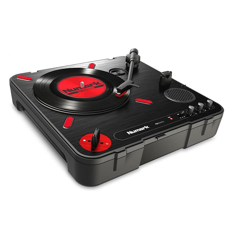 Numark: PT01 Scratch Portable Turntable with Scratch Switch : PT01 Scratch Portable Turntable with Scratch Switch