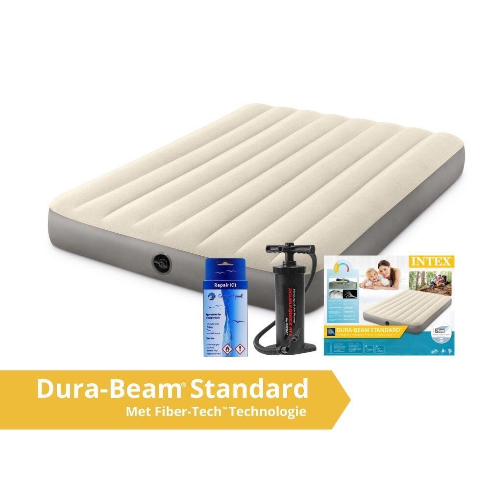 Intex Dura Beam inflatable mattress, beige