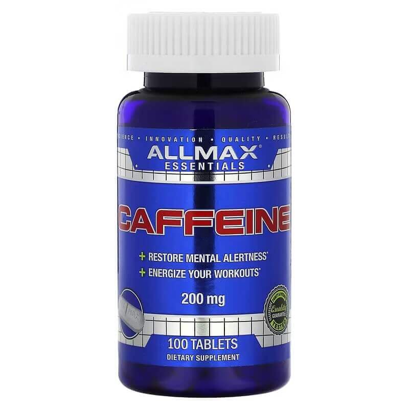 Caffeine ALLMAX 200 mg, 100 tablets