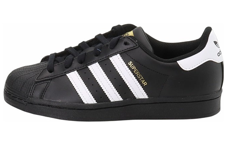 Adidas Originals Superstar Core Black Cloud White Gold (GS)