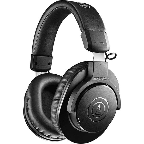 سماعات رأس لاسلكية Audio-Technica Consumer ATH-M20xBT، باللون الأسود