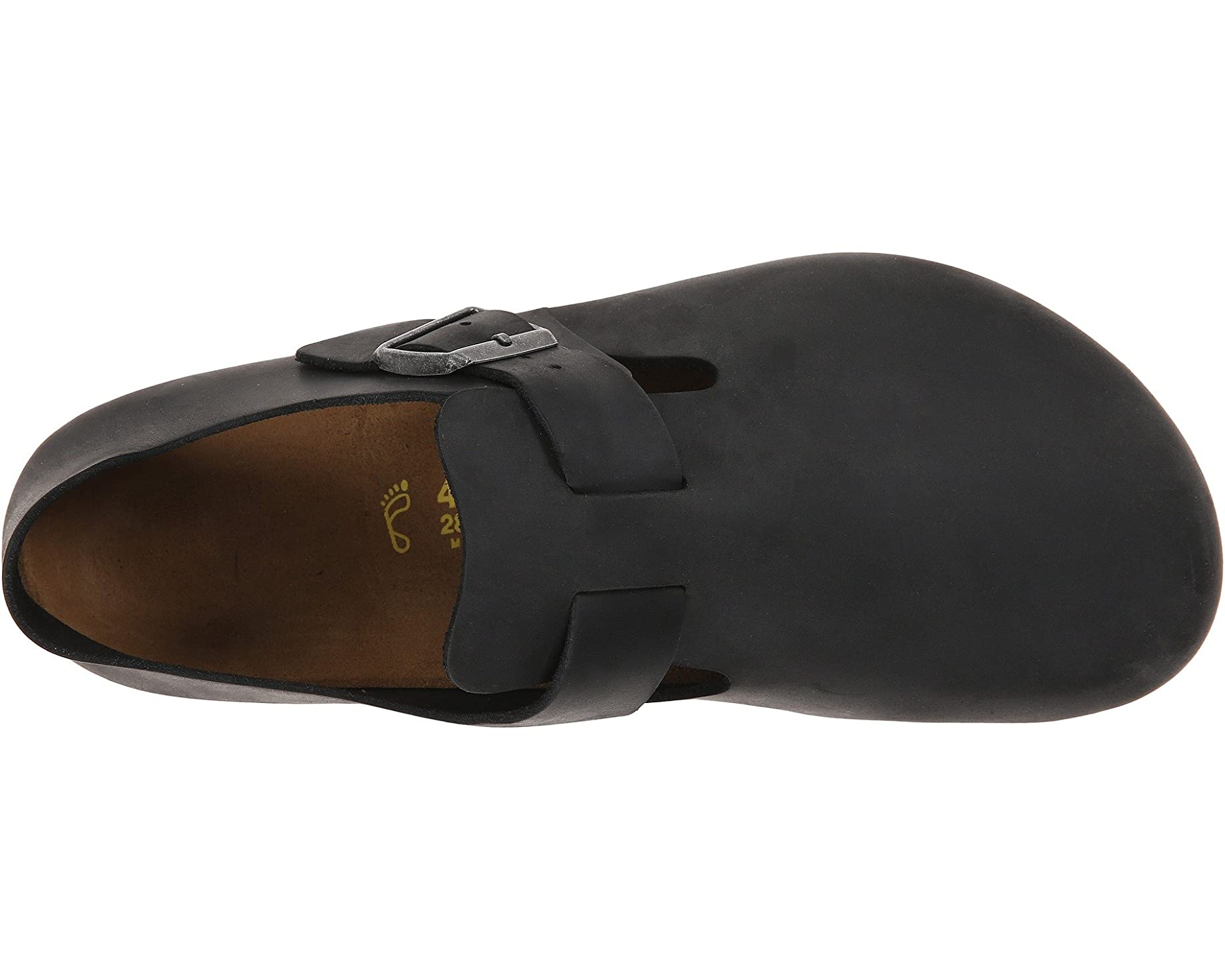 London Birkenstock clogs, leather